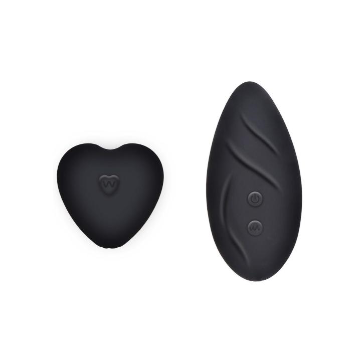 Koronkowe majtki wibrujące z pilotem i USB | Stymulator do gry we dwoje