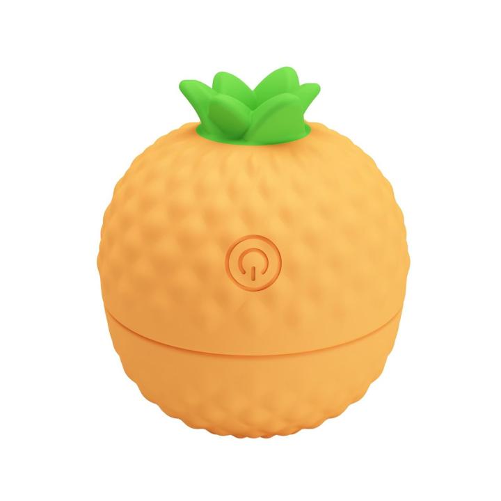 Silikonowy stymulator łechtaczki ananas 12 trybów pulsujących uderzeń
