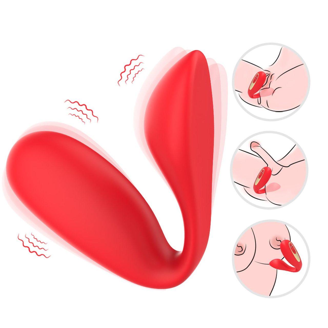 Cichy stymulator ultradźwiękowy 9 trybów IPX7 | Loris.pl