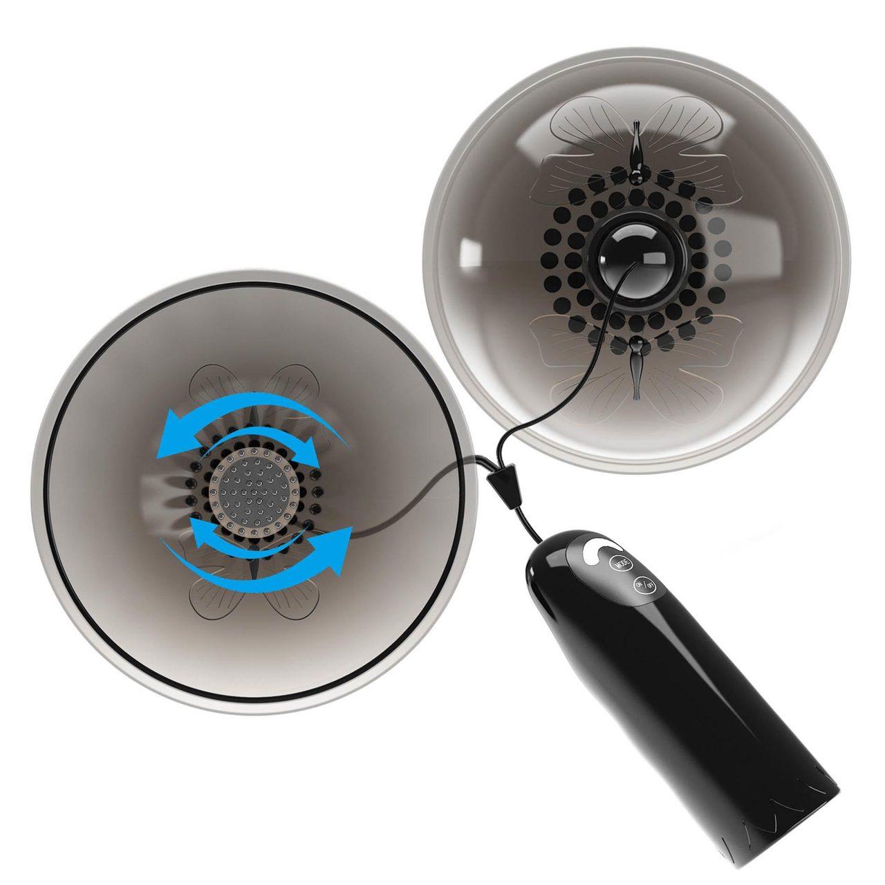 Rotacyjne stymulatory sutków z zasysaniem 7 trybów | Loris.pl