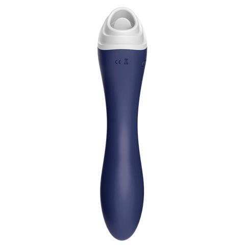 Masażer łechtaczki i punktu G z języczkiem | Wodoodporny | USB