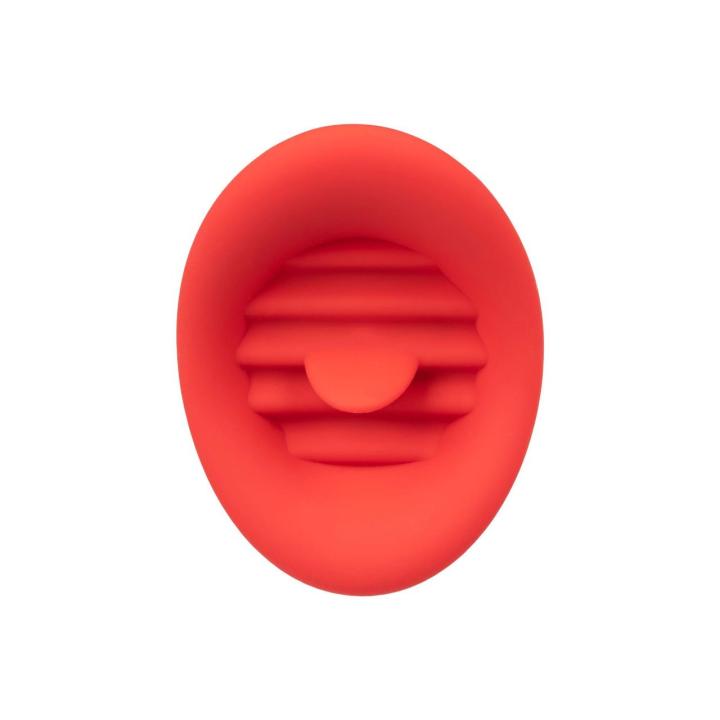 Mini stymulator łechtaczki z języczkiem czerwony | 12 trybów | USB