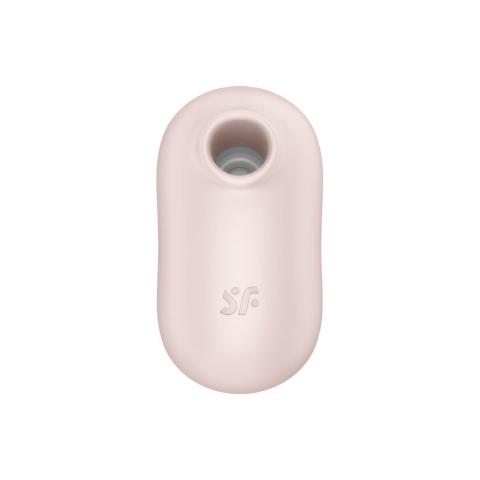Stymulator łechtaczki fale powietrza + wibracje IPX7 | Beżowy