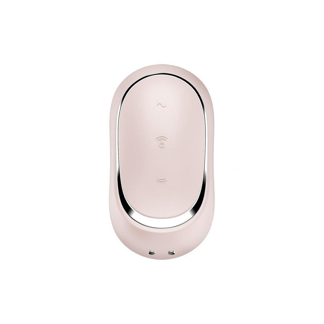 Stymulator łechtaczki fale powietrza + wibracje IPX7 | Beżowy | Loris.pl