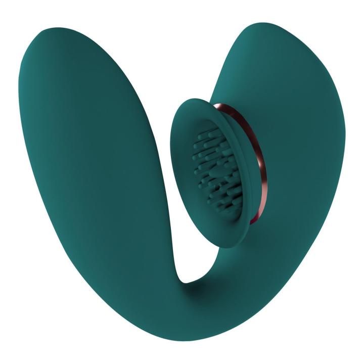 Wibrator z ssaniem i „językiem” 3w1 USB, 10 trybów