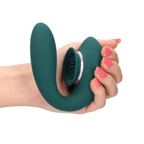 Wibrator z ssaniem i „językiem” 3w1 USB, 10 trybów