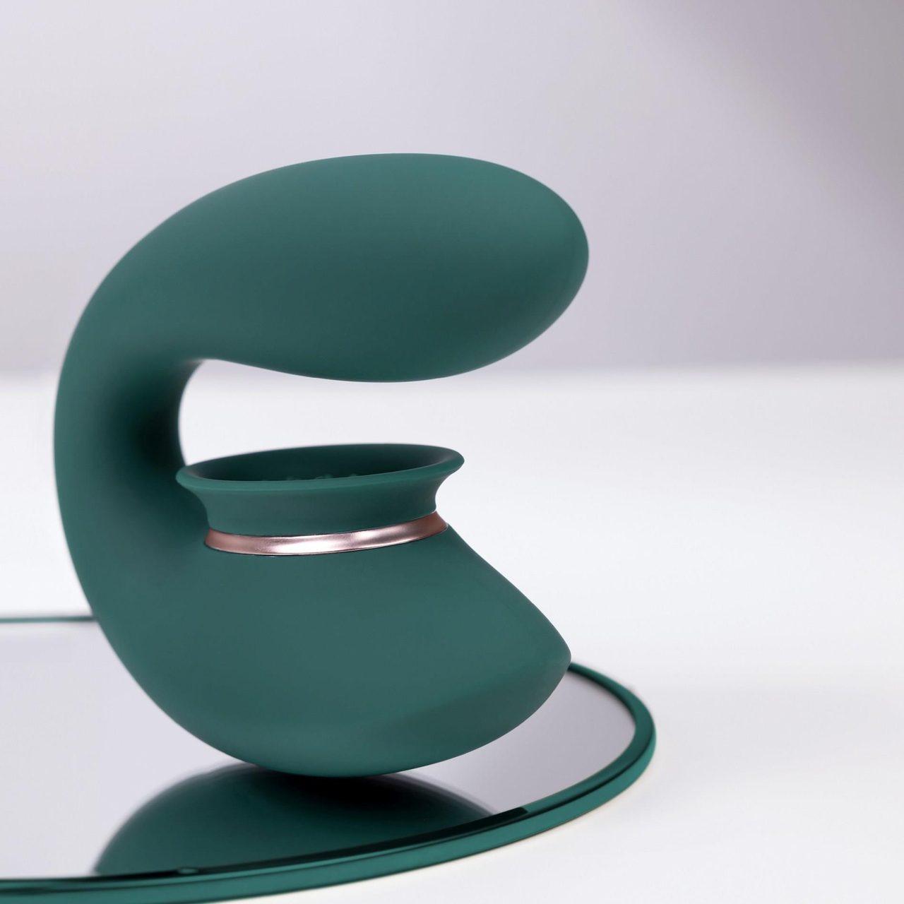 Wibrator z ssaniem i „językiem” 3w1 USB, 10 trybów | Loris.pl