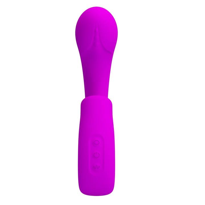 Masażer do podwójnej stymulacji USB – 10 wibracji i 10 trybów stukania