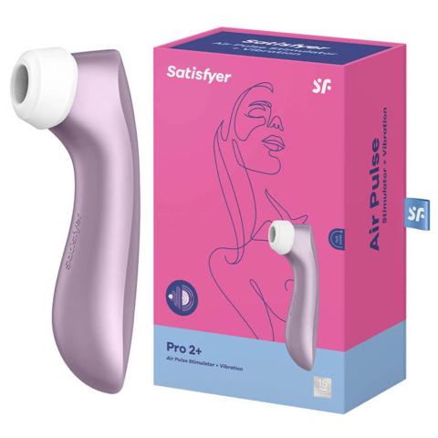 Masażer łechtaczki Air-Pulse fioletowy 11 trybów | Wodoodporny IPX7