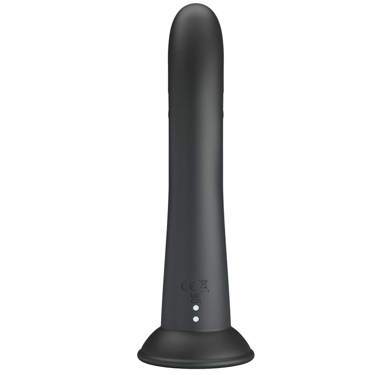 Czarny stymulator króliczek z wypustkami | 10 trybów | USB | Loris.pl