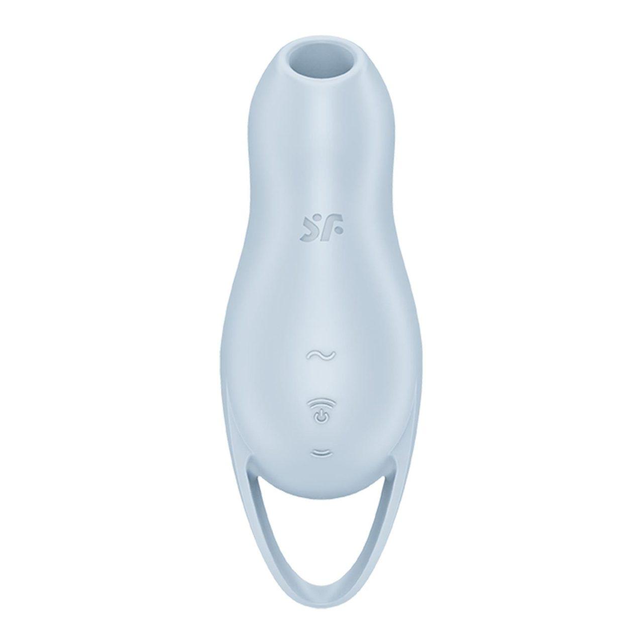 Satisfyer Pocket Pro 1 Blue – stymulator łechtaczki 2w1 air pulse i wibracje