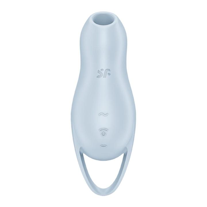 Satisfyer Pocket Pro 1 Blue – stymulator łechtaczki 2w1 air pulse i wibracje