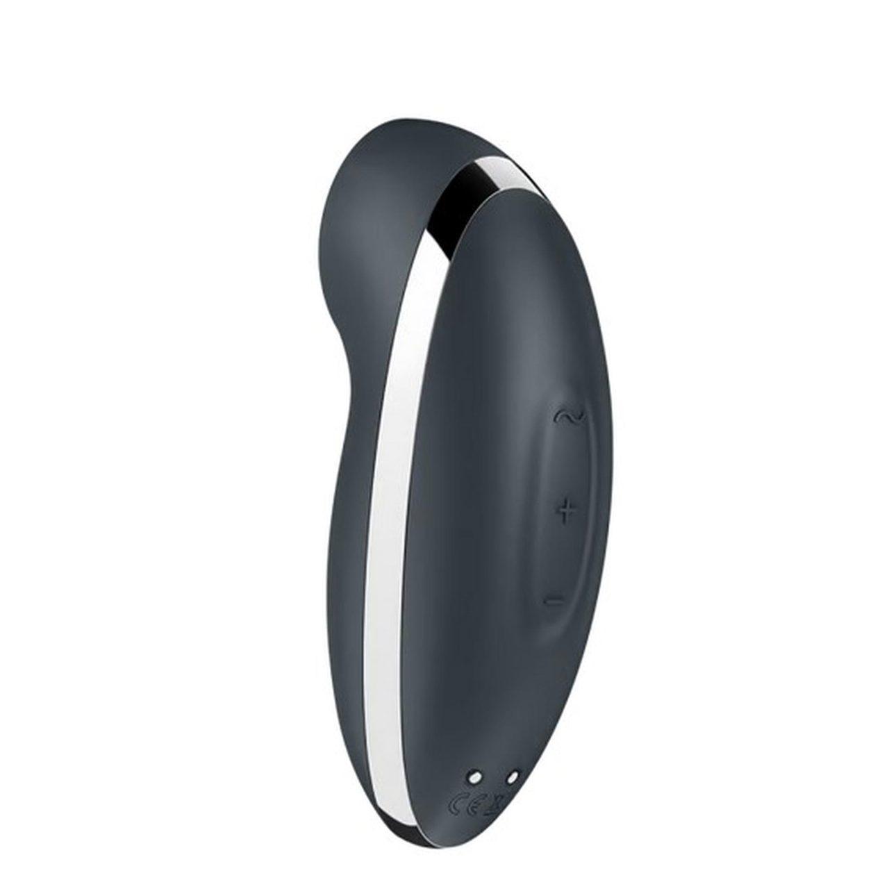 Satisfyer Tap & Climax 2 Grey – stymulator łechtaczki z tapping | Loris.pl