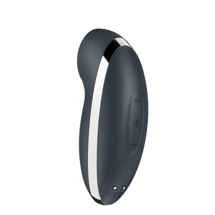 Satisfyer Tap & Climax 2 Grey – stymulator łechtaczki z tapping