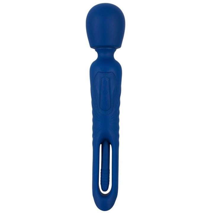 Różdżka 2w1 z pulsującą końcówką i 2 silnikami | Loris.pl