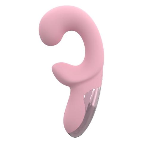 Elastyczny wibrator duo 17,1 cm – 2 silniki, IPX6, ładowanie USB