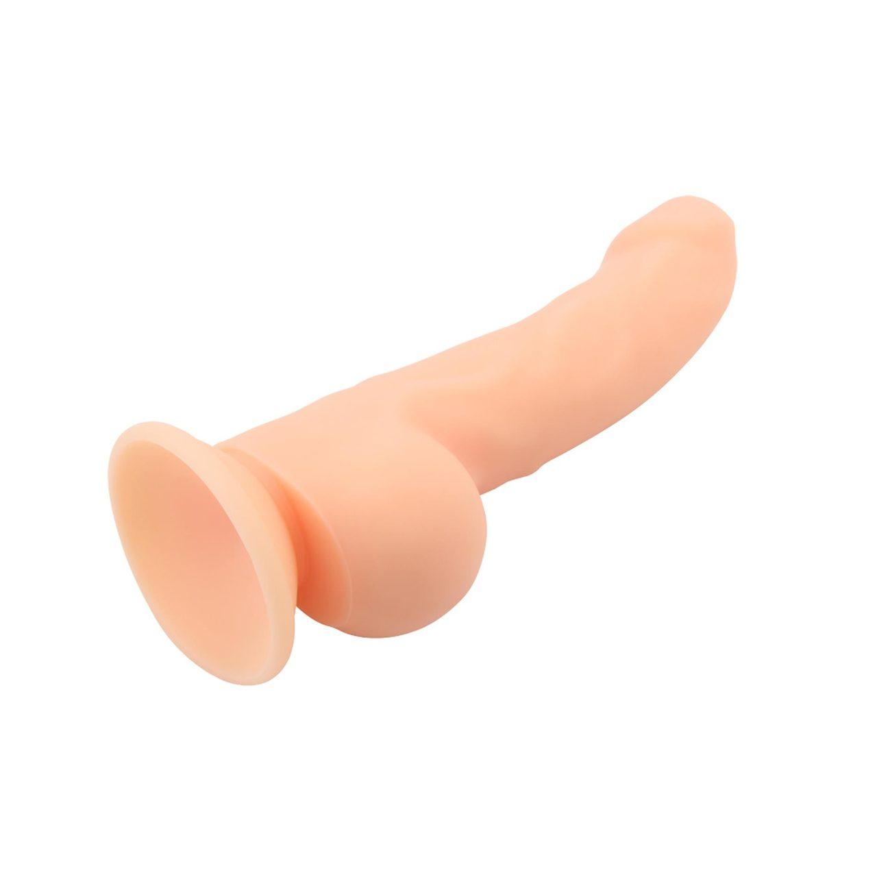 Realistyczne dildo z przyssawką 22 cm – silikon | Loris.pl