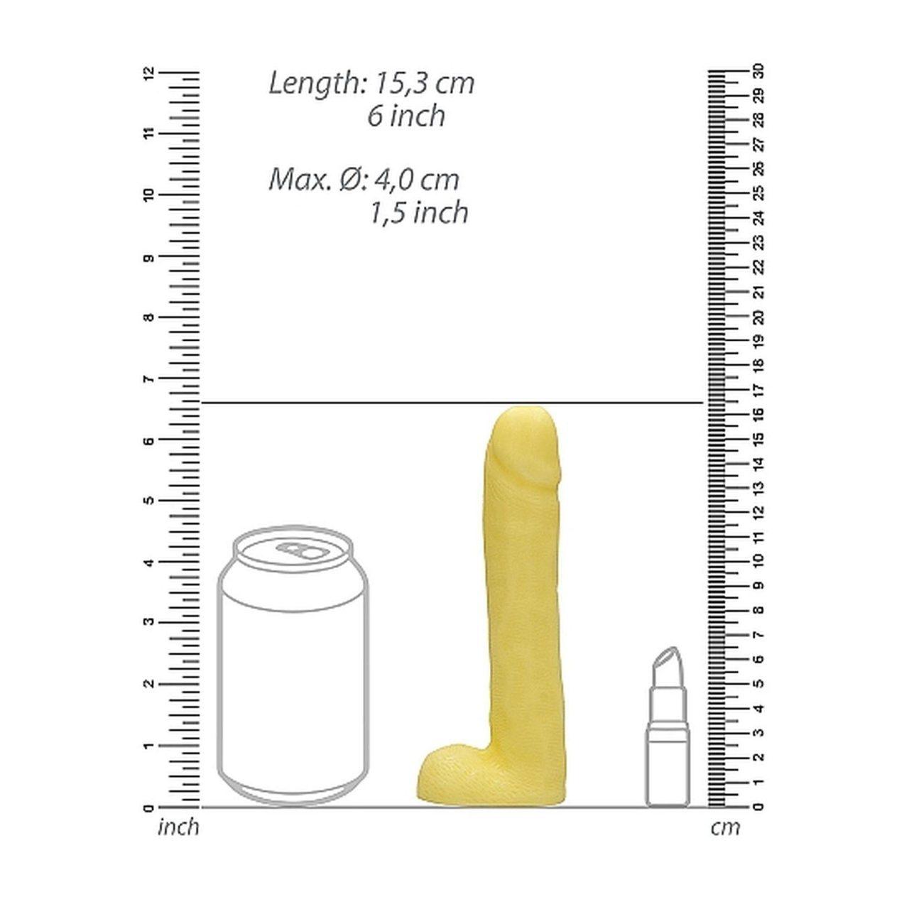 Waniliowe mydło w kształcie penisa 18 cm | Śmieszny prezent i gadżet