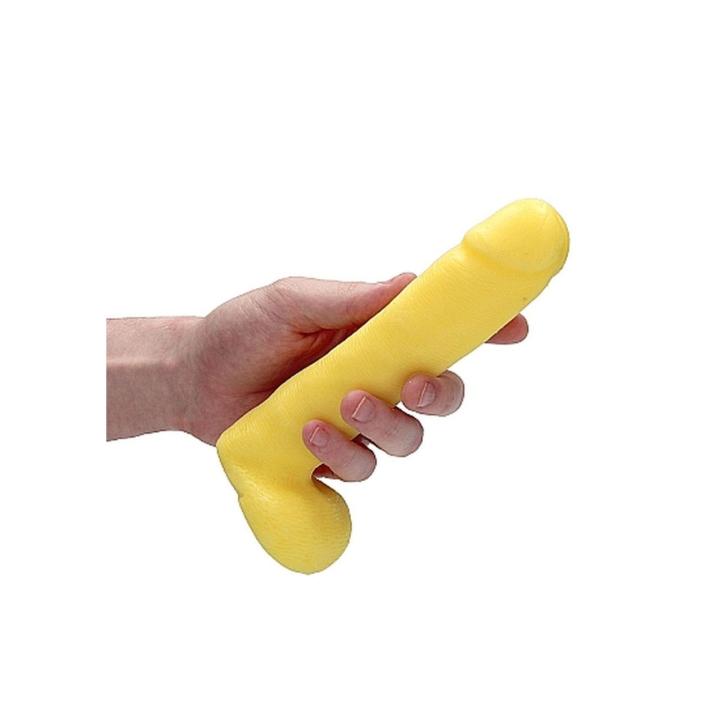 Waniliowe mydło w kształcie penisa 18 cm | Śmieszny prezent i gadżet