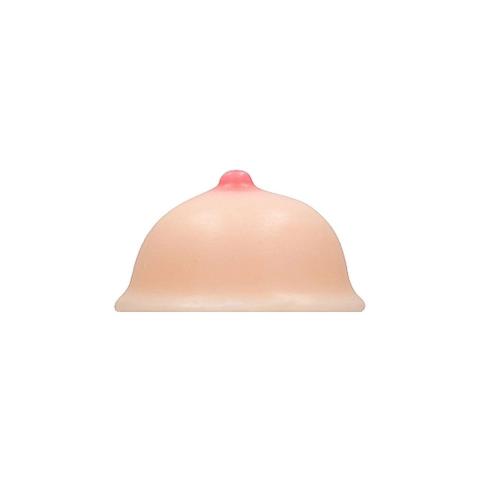 Mydło w kształcie piersi cieliste 7 cm | Zabawny gadżet do kąpieli