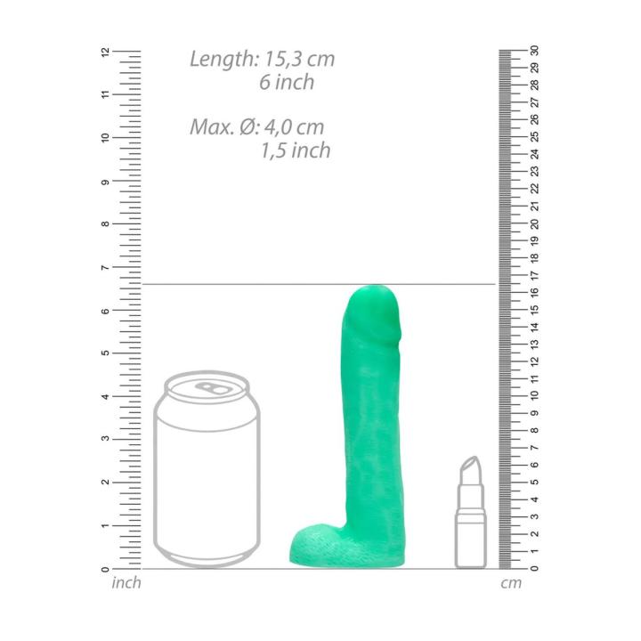 Świecące mydełko w kształcie penisa 18 cm | Zabawny prezent