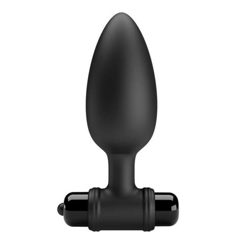 Wibrujący plug analny silikonowy 10 trybów