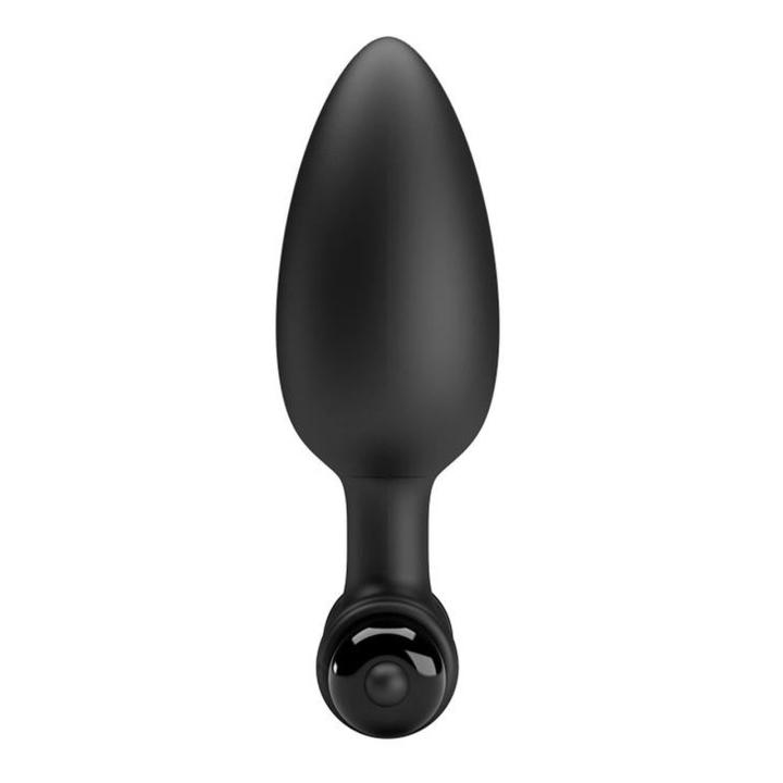 Wibrujący plug analny silikonowy 10 trybów