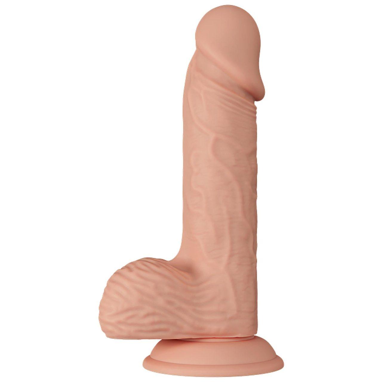 Realistyczne dildo z przyssawką 20,6 cm z TPR | Loris.pl