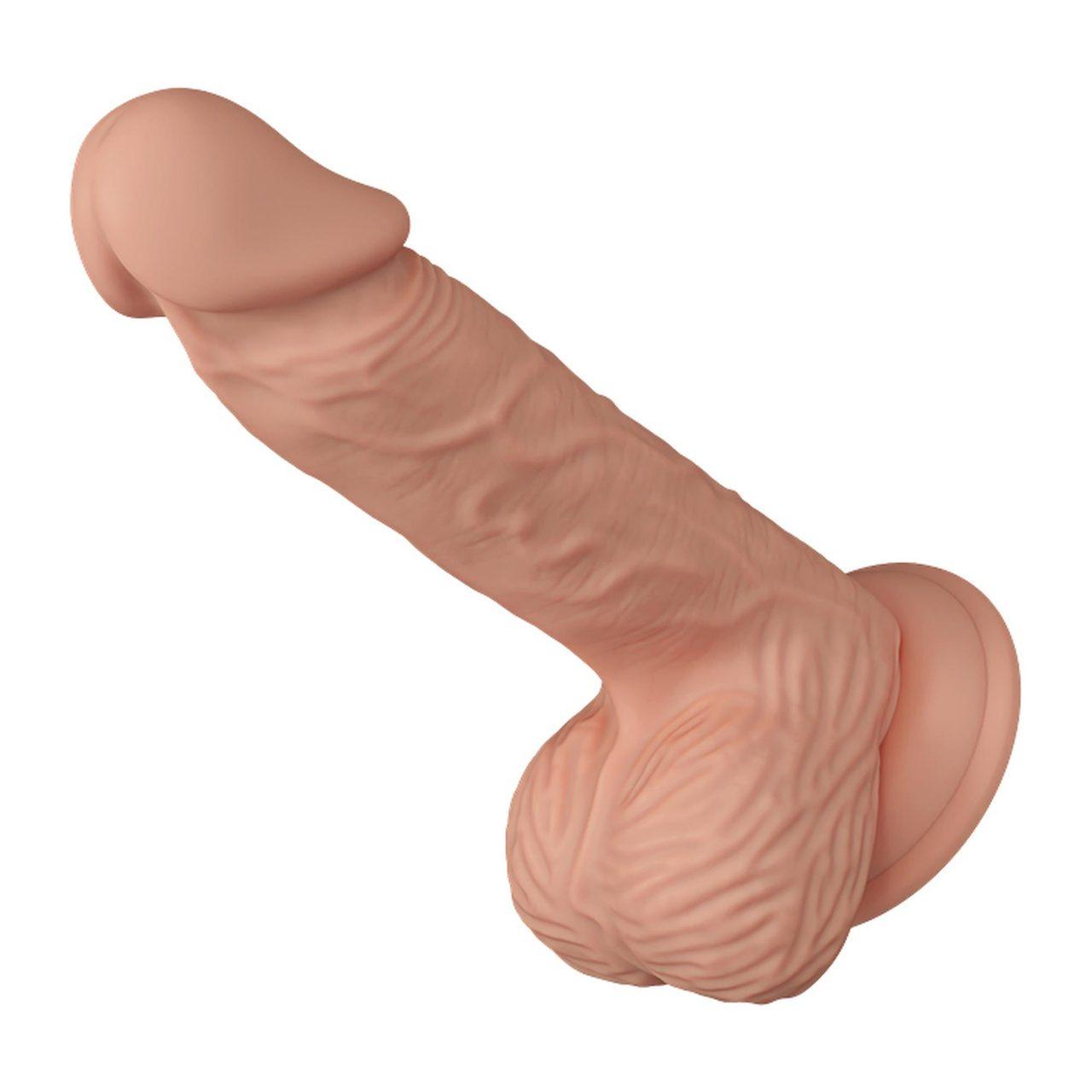 Realistyczne dildo z przyssawką 20,6 cm z TPR | Loris.pl