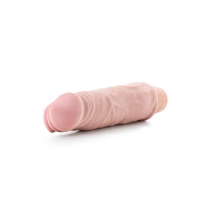 Realistyczny wibrator beżowy 23,4 cm wodoodporny