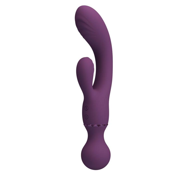 Wodoodporny wibrator króliczek z 2 silnikami i 10 trybami | Loris.pl