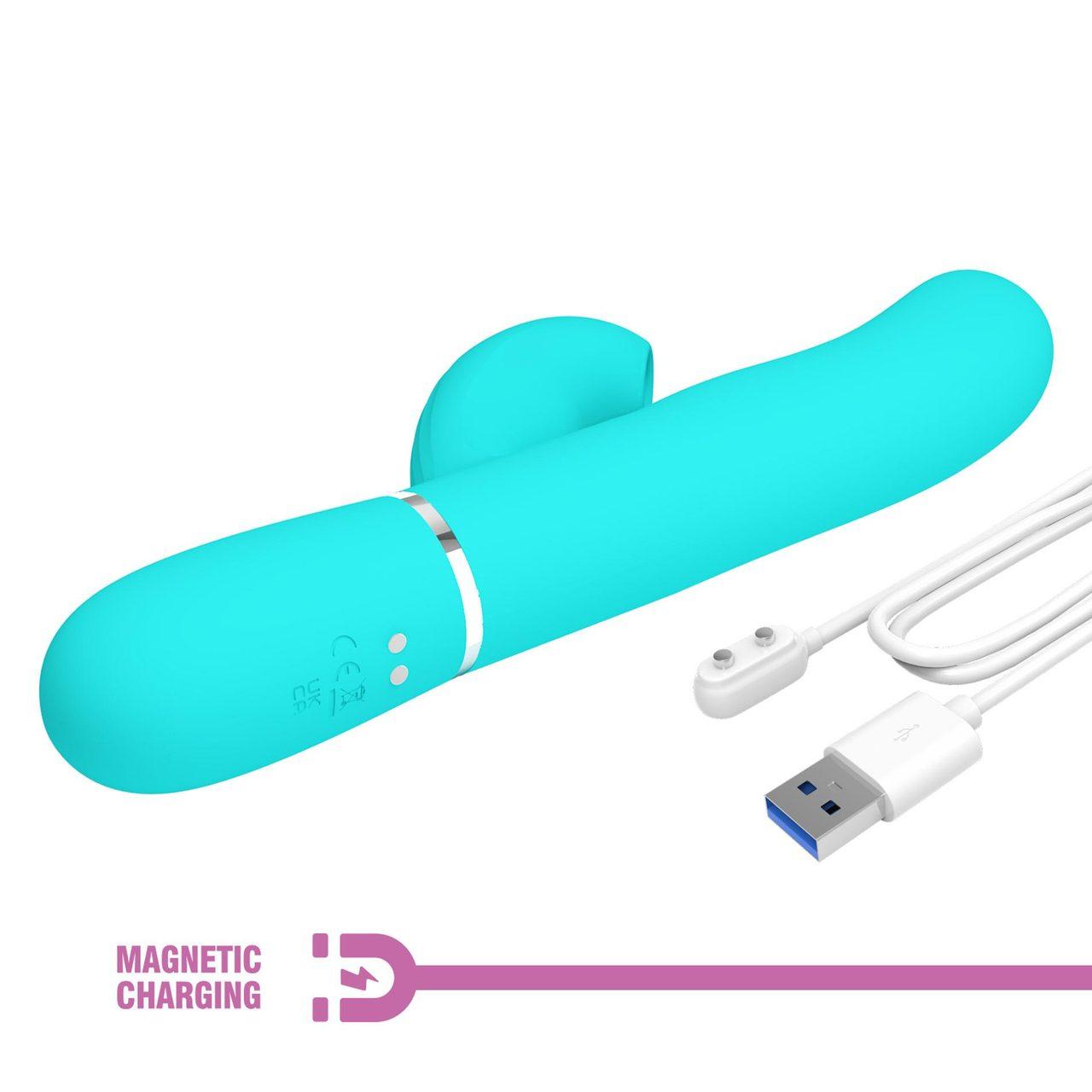 Wibrator króliczek tapping i thumping 14 trybów | silikon medyczny IPX7