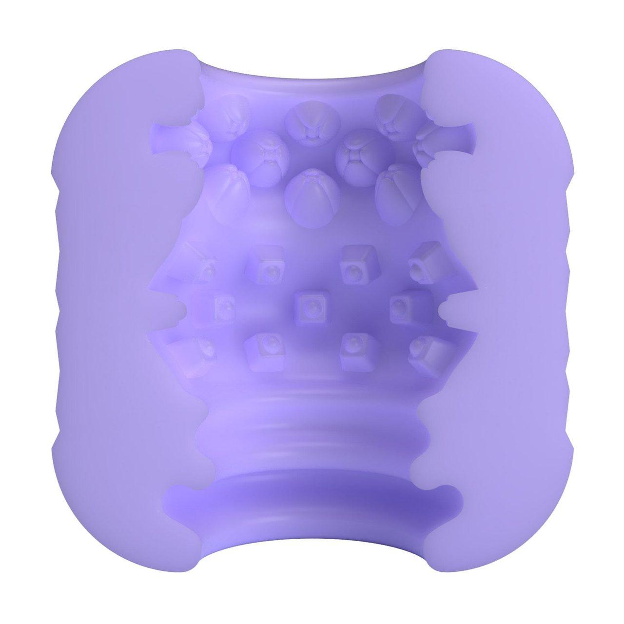 Dwustronny masturbator z wypustkami – miękki, wodoodporny | Loris.pl