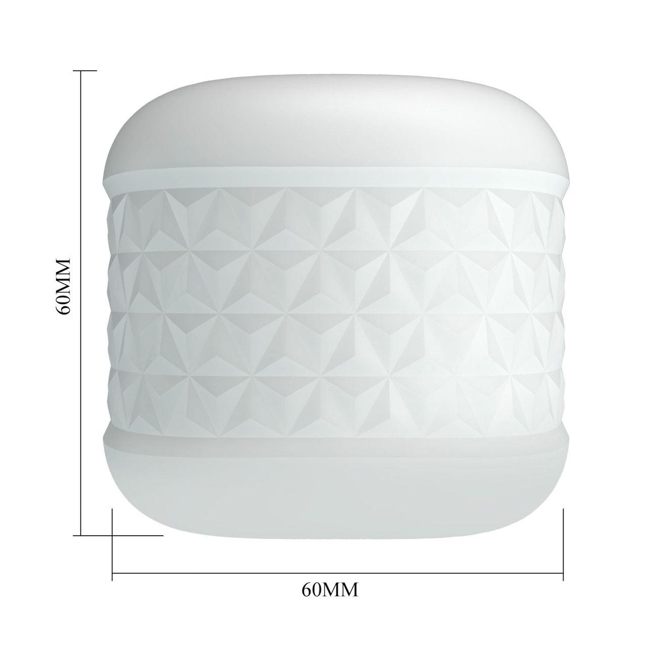 Dwustronny masturbator z wypustkami – wodoodporny i miękki | Loris.pl