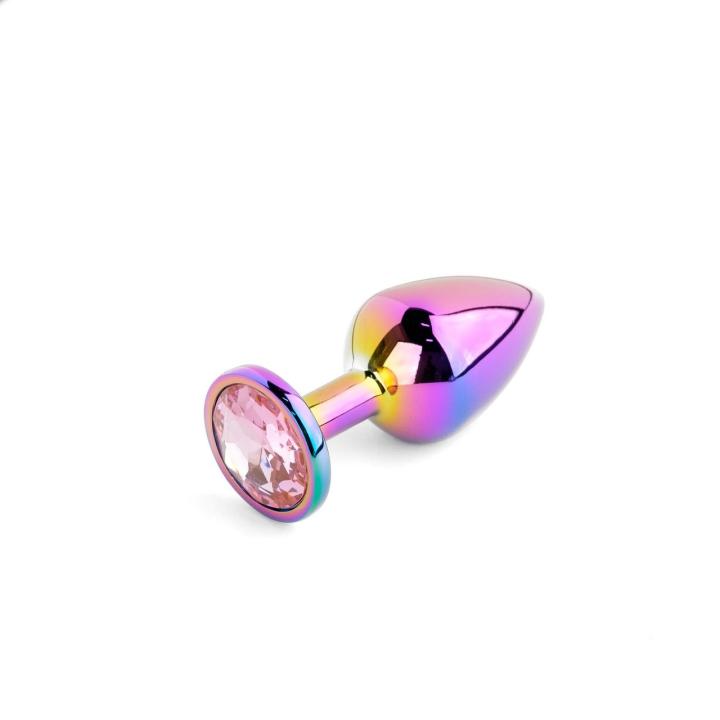 Zestaw korków analnych multicolor ze stali nierdzewnej – 3 rozmiary