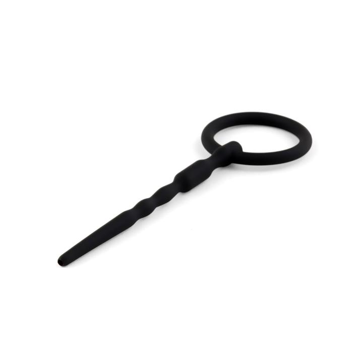 Silikonowy Penis Plug z Kanałem 13,5 cm - Precyzyjna Stymulacja | Loris.pl