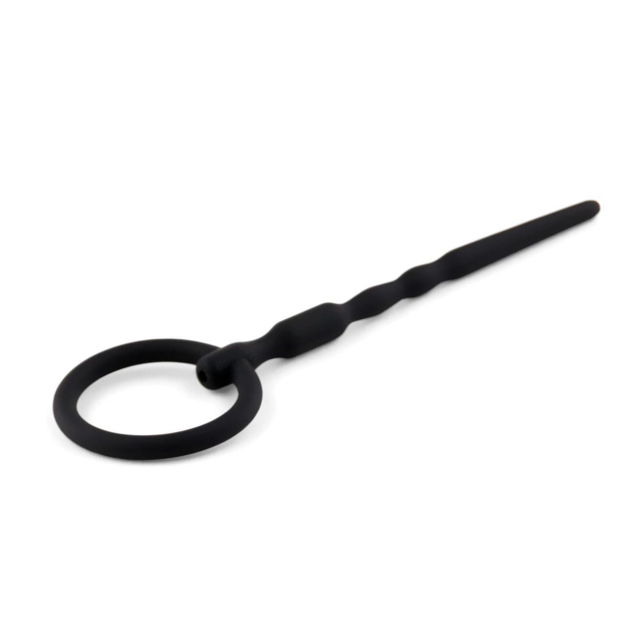 Silikonowy Penis Plug z Kanałem 13,5 cm - Precyzyjna Stymulacja | Loris.pl