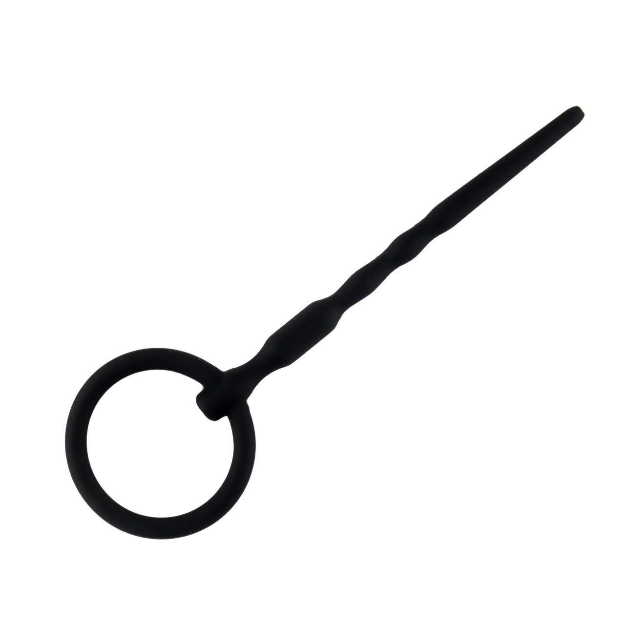 Silikonowy Penis Plug z Kanałem 13,5 cm - Precyzyjna Stymulacja | Loris.pl