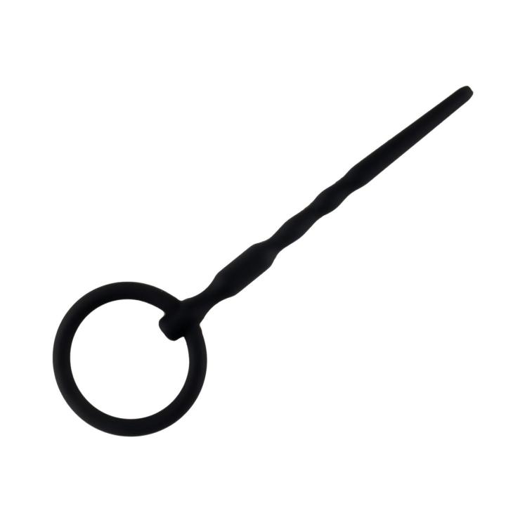 Silikonowy Penis Plug z Kanałem 13,5 cm - Precyzyjna Stymulacja
