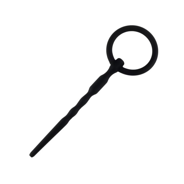Silikonowy Penis Plug z Kanałem 13,5 cm - Precyzyjna Stymulacja
