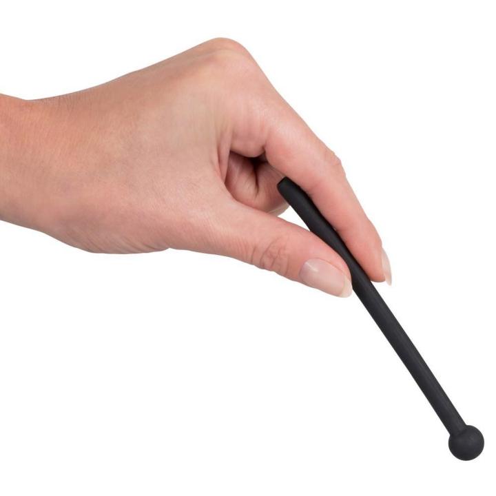 Rozszerzacz do cewki moczowej silikonowy 11,8 cm czarny