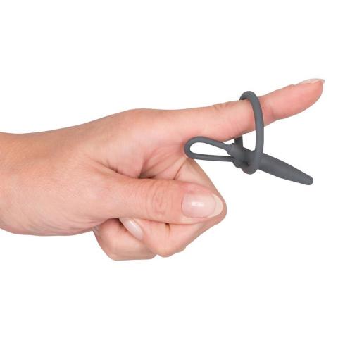 Pierścień na żołądź z dilatatorem do cewki 6,2 cm | BDSM