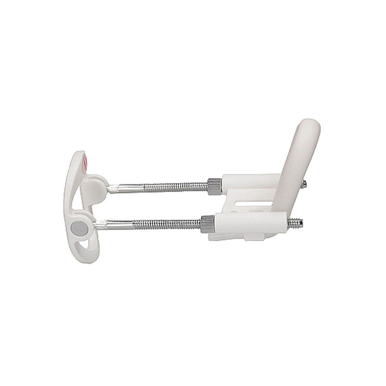 Biały extender do penisa z regulacją naciągu | Loris.pl