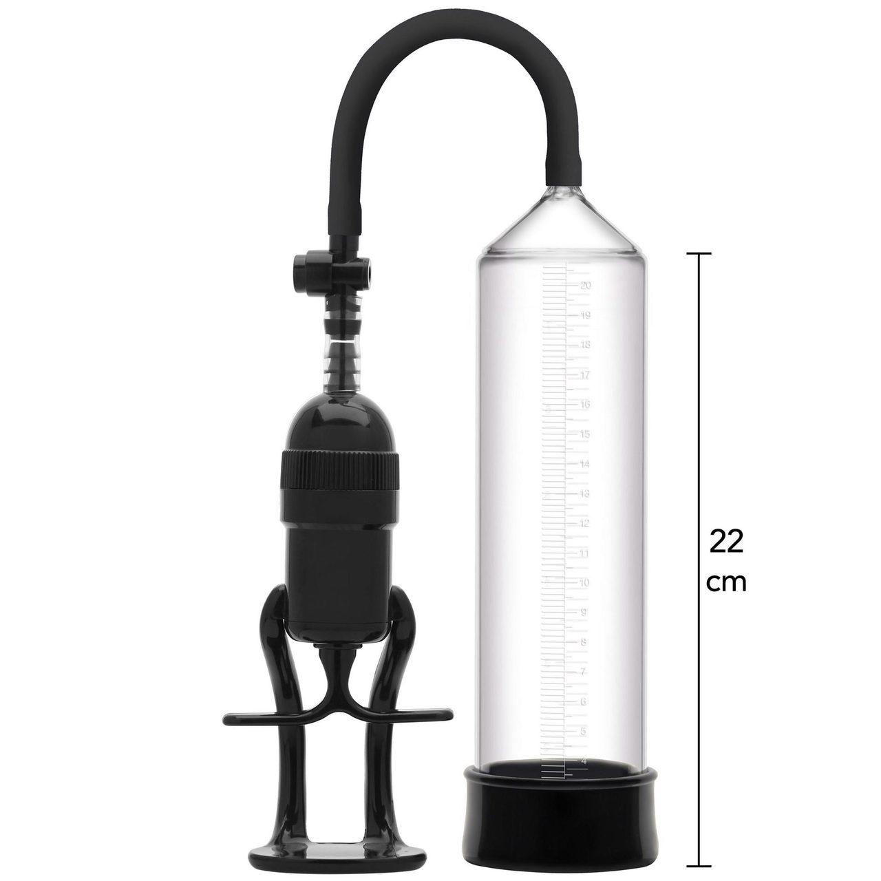 Pompka próżniowa do penisa z miarką 30 cm i rękawem silikonowym | Loris.pl