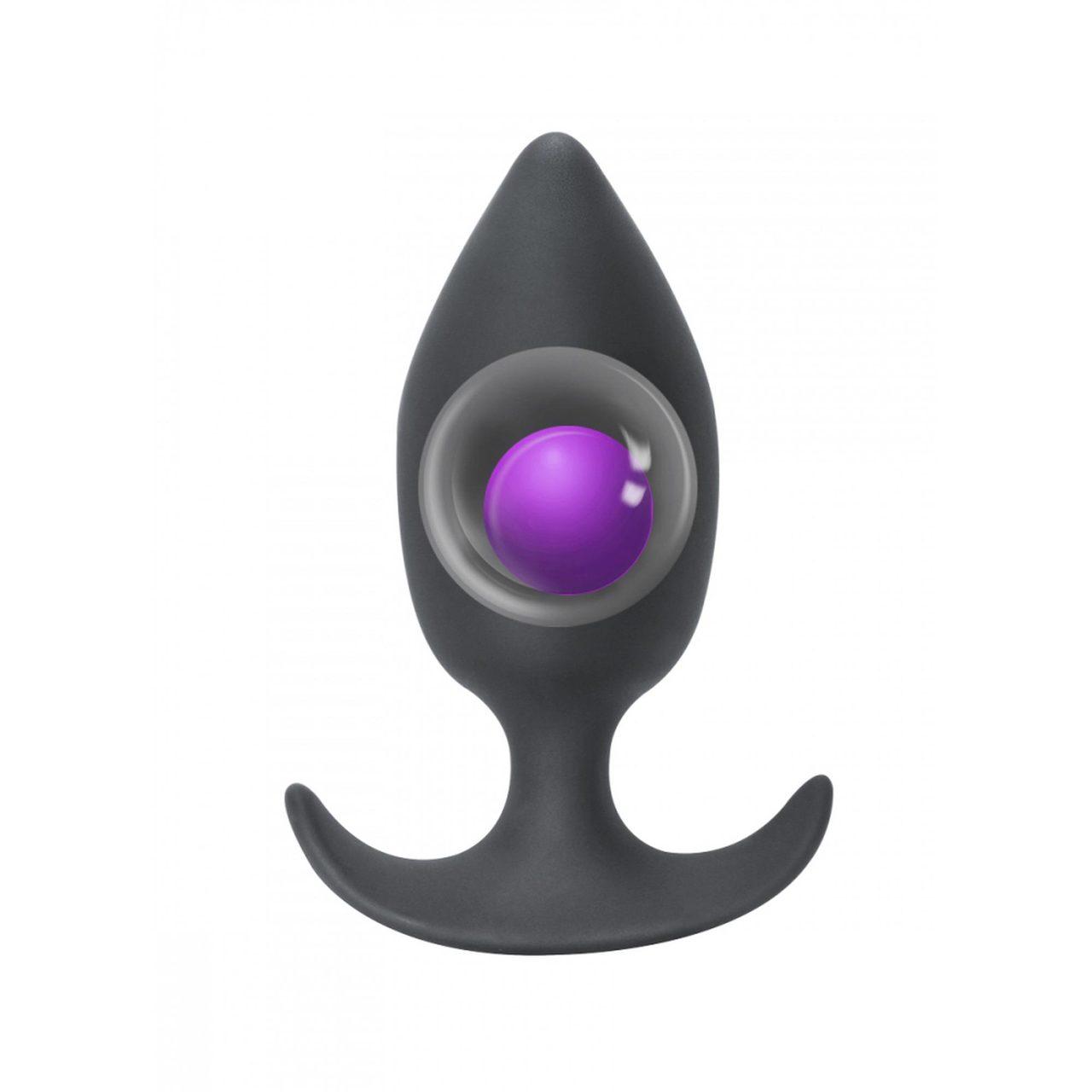 Silikonowy plug analny z kulką 10,5 cm | Cicha stymulacja | Loris.pl
