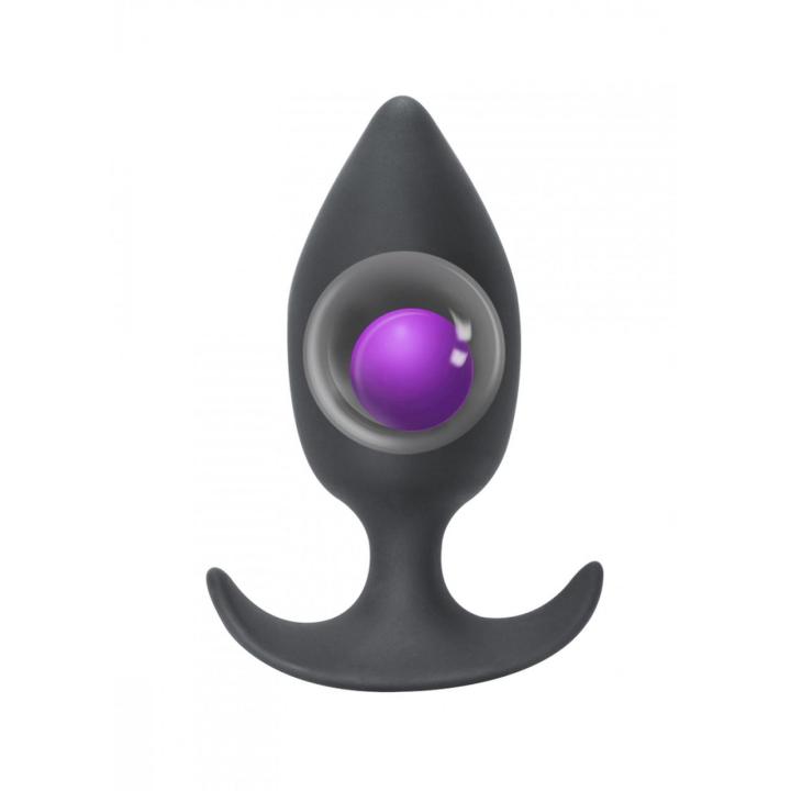 Silikonowy plug analny z kulką 10,5 cm | Cicha stymulacja | Loris.pl