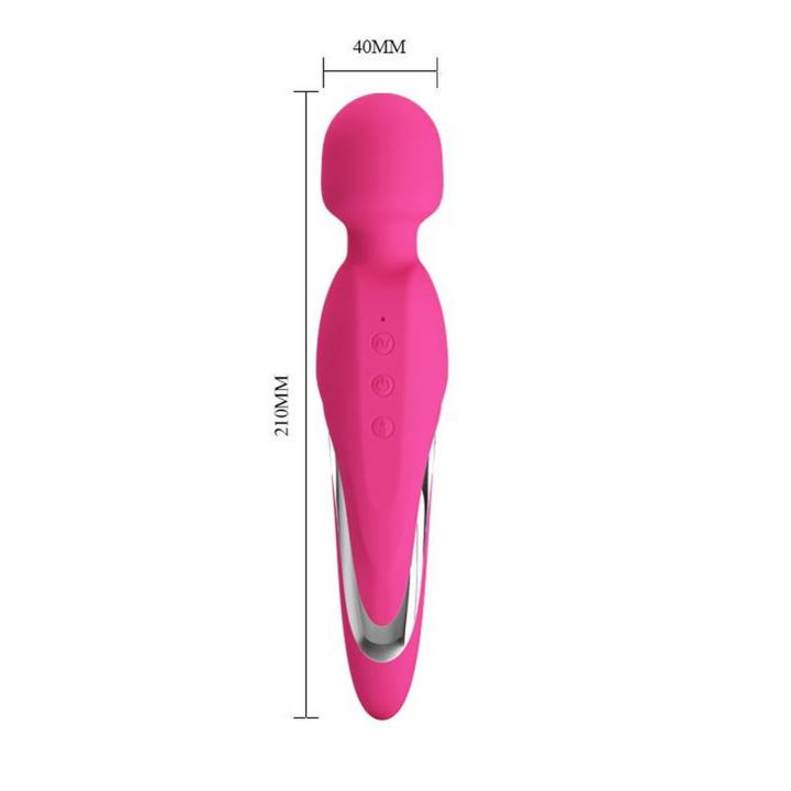 Wibrujący masażer USB z grzaniem 48°C i 7 trybami