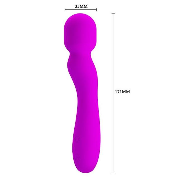 Masażer erotyczny USB 30 trybów | Wodoodporny silikon medyczny