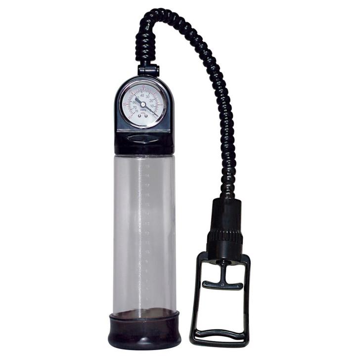 Pompka do penisa z manometrem i regulacją ciśnienia 30 cm | Loris.pl