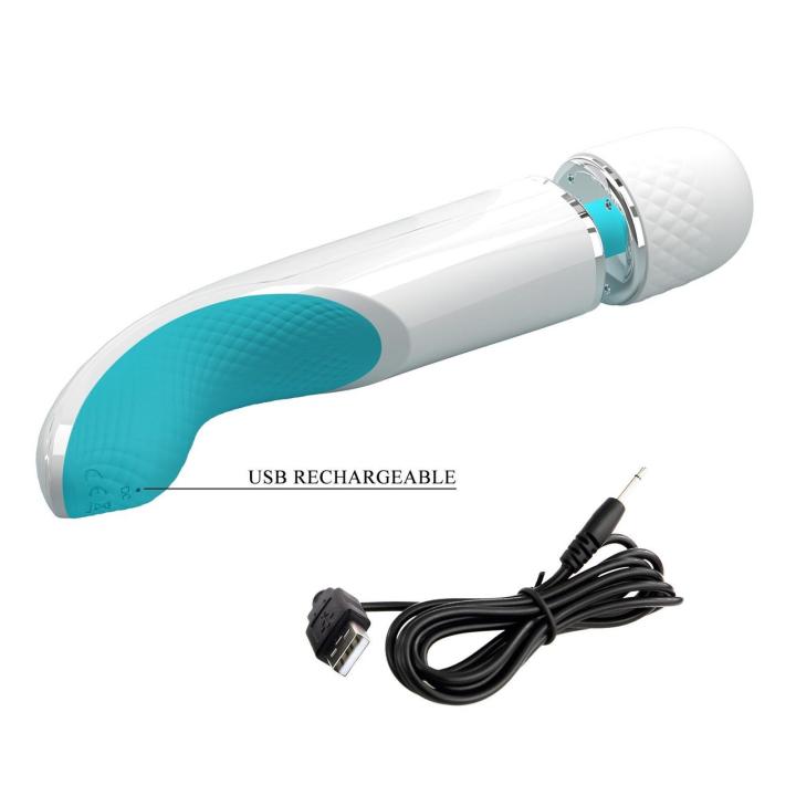 Masażer erotyczny 7 trybów, 5 prędkości, silikon, USB
